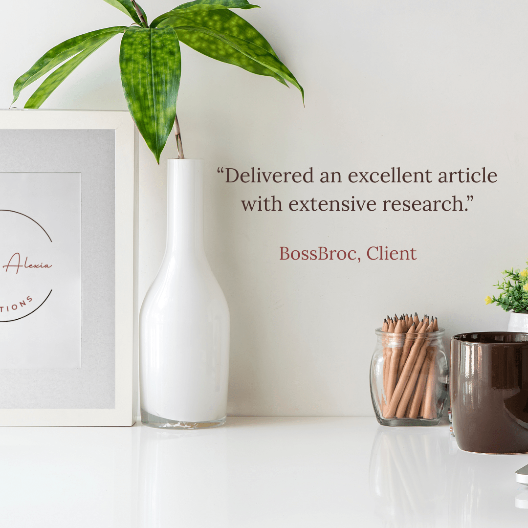 Testimonial from a real estate client.