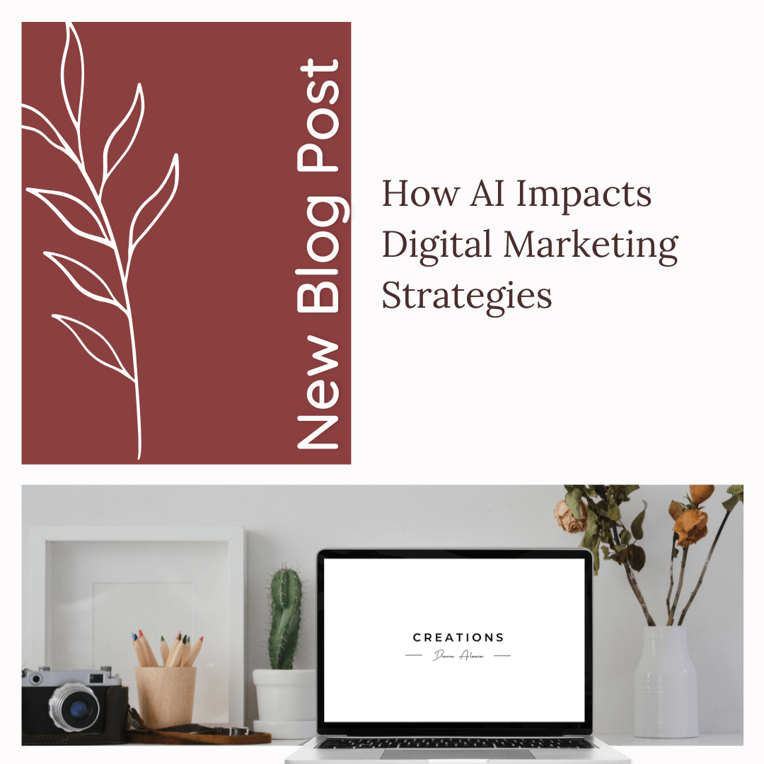 Feature image for blog titled: How AI Impacts Digital Marketing Strategies