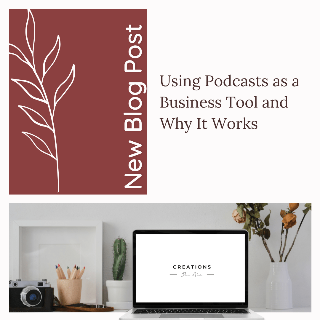 Featured image for blog post about why having a business podcast is a good idea.